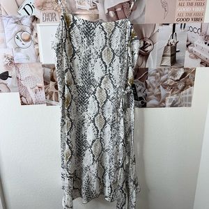 Animal print dress, size xxs